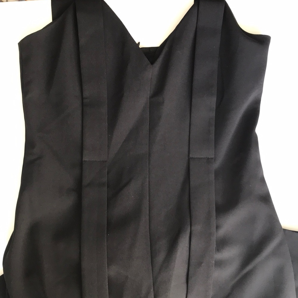 One piece wide leg coveralls / jumpsuit